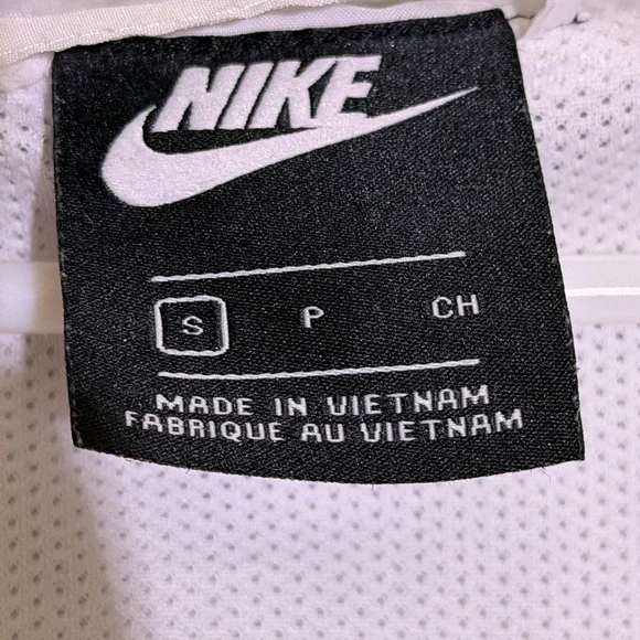 Nike Vintage Windbreaker Jacket for Men - Black, White and Gray Blocks Sz S - Picture 6 of 7